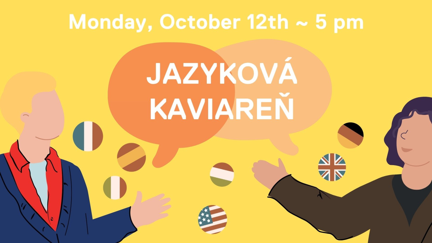 Jazyková kaviareň | Kácečko | 17:00